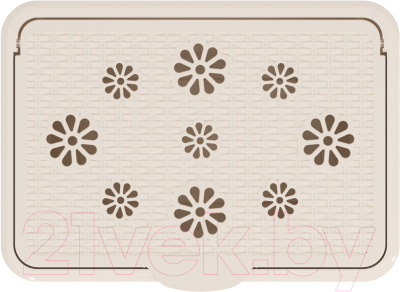 Корзина для белья Альтернатива Плетенка / М2030