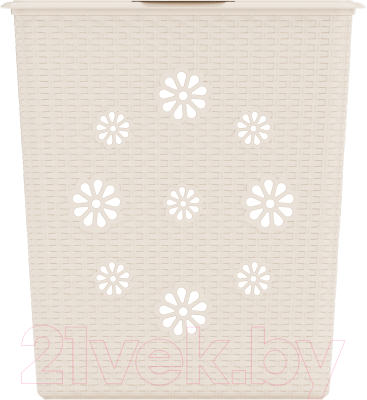 Корзина для белья Альтернатива Плетенка / М2030