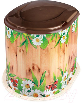 Дачный унитаз Альтернатива Летний день / М3023