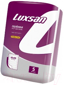 Набор пеленок одноразовых впитывающих Luxsan Premium Extra 60x90 - фото