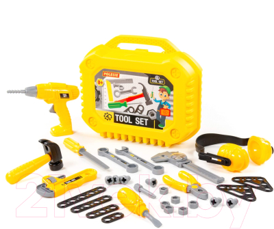 Набор инструментов игрушечный Полесье №20 / 89465 - фото