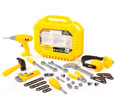 Набор инструментов игрушечный Полесье №20 / 89465