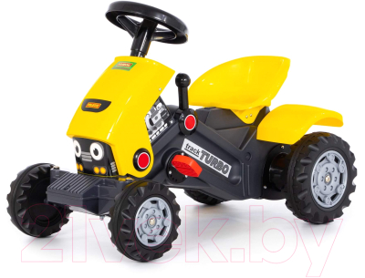 Каталка детская Полесье Turbo-2 Трактор с педалями / 89335 - фото