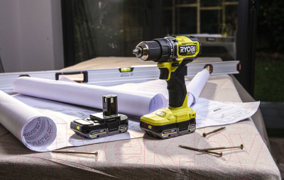 Аккумуляторная дрель-шуруповерт Ryobi HP RDD18C-0 ONE + / 5133004979