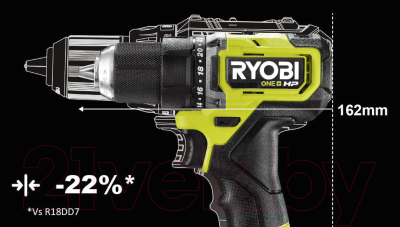 Аккумуляторная дрель-шуруповерт Ryobi HP RDD18C-0 ONE + / 5133004979