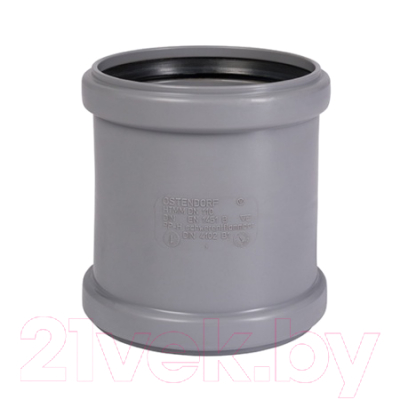 Муфта внутренней канализации Ostendorf ДУ 32 двойная / 110510 - фото
