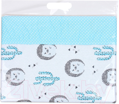 Комплект постельный для малышей Amarobaby Ежики / AMARO-3003-Ez