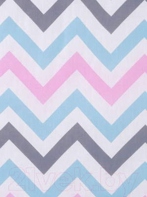 Плед для малышей Amarobaby Растем вместе Зигзаг / AMARO-62RV-ZR