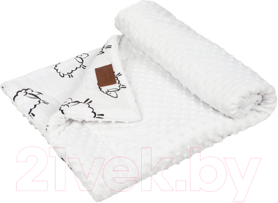 Плед для малышей Amarobaby Растем вместе Овечки / AMARO-62RV-Ov - фото