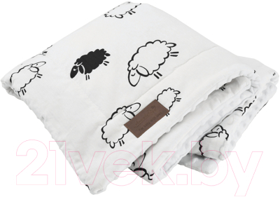 Плед для малышей Amarobaby Растем вместе Овечки / AMARO-62RV-Ov