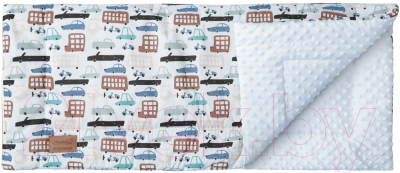 Плед для малышей Amarobaby Растем вместе Трасса / AMARO-62RV-Tr