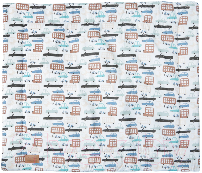 Плед для малышей Amarobaby Растем вместе Трасса / AMARO-62RV-Tr