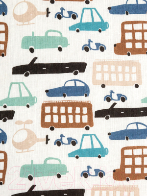 Плед для малышей Amarobaby Растем вместе Трасса / AMARO-62RV-Tr