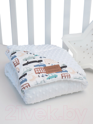 Плед для малышей Amarobaby Растем вместе Трасса / AMARO-62RV-Tr