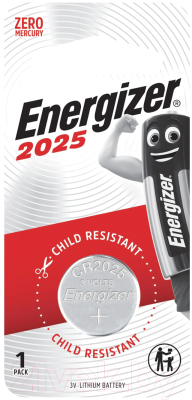 Батарейка Energizer Miniatures Lithium CR2025 / E301021602 - фото