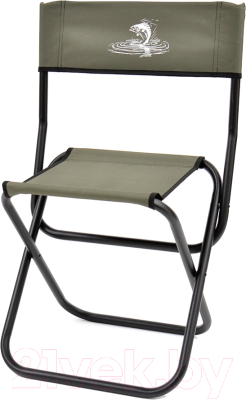 Стул складной НПО Кедр Max большой /  SSM-03 (сталь) - фото