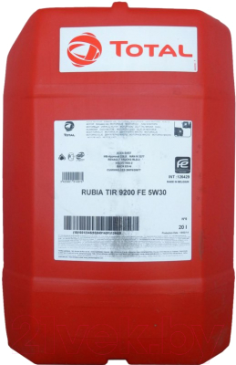 Моторное масло Total Rubia TIR 9200 FE 5W30 / 126429 - фото