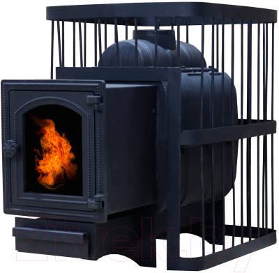Печь-каменка КомфортПром Чугун закрытая 10013018 - фото