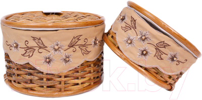 Набор корзин Orlix 01-131/S-XS (ротанг) - фото