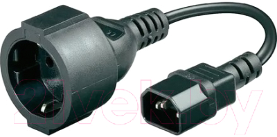 Кабель/переходник CyberPower С IEC C13 на Schuko / EX10015BKC14-DE - фото