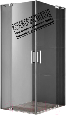 Душевой уголок Cezares SLIDER-AH-2-70/80-80/90-BR-Cr - фото