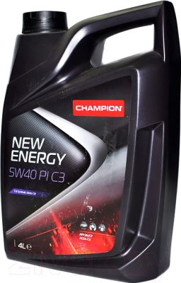 Моторное масло Champion New Energy PI C3 5W40 / 8203213 - фото