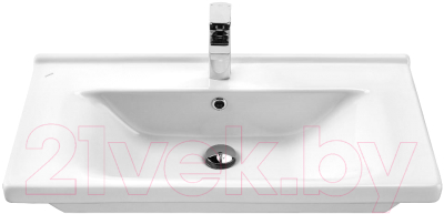 Тумба с умывальником СанитаМебель Эмили-601.700 + Миранда 70