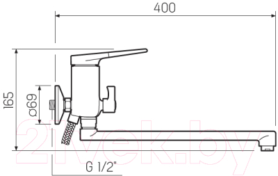 Смеситель РМС SL121-006E