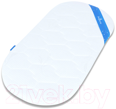 Матрас в кроватку Simplicity Bliss Mini 39x77x3 - фото