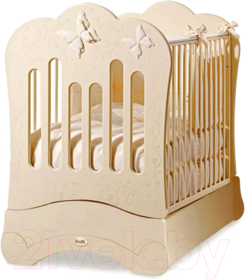 Детская кроватка Feretti Fms Charme (слоновая кость) - фото