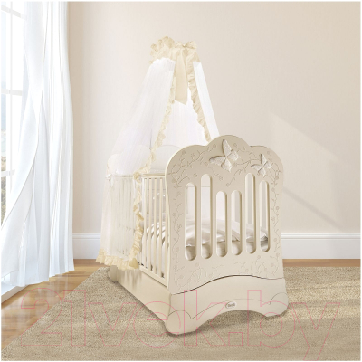 Детская кроватка Feretti Fms Charme (слоновая кость)