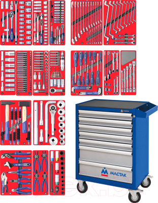 Универсальный набор инструментов Мастак Эксперт / 52-07323B - фото