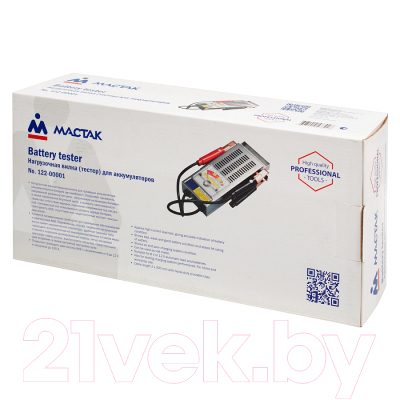 Тестер аккумуляторной батареи Мастак Для аккумуляторов / 122-00001