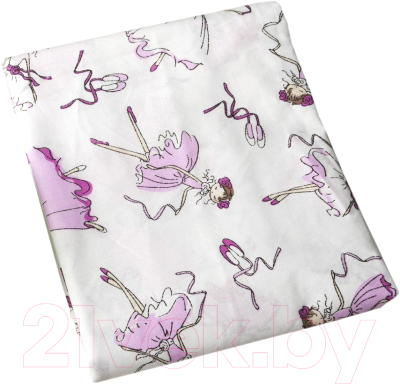 Пододеяльник для малышей Amarobaby Балерины / AMARO-5201-B - фото
