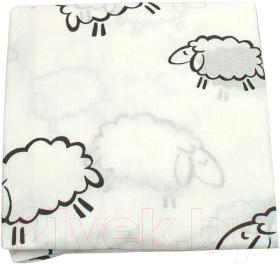 Пододеяльник для малышей Amarobaby Овечки / AMARO-5201-O - фото
