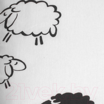 Пододеяльник для малышей Amarobaby Овечки / AMARO-5201-O