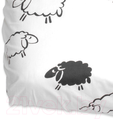 Пододеяльник для малышей Amarobaby Овечки / AMARO-5201-O