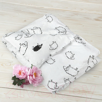 Пододеяльник для малышей Amarobaby Овечки / AMARO-5201-O
