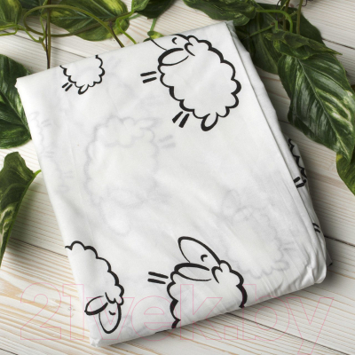 Пододеяльник для малышей Amarobaby Овечки / AMARO-5201-O