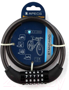 Велозамок Apecs PD-83-65CM-CODE - фото