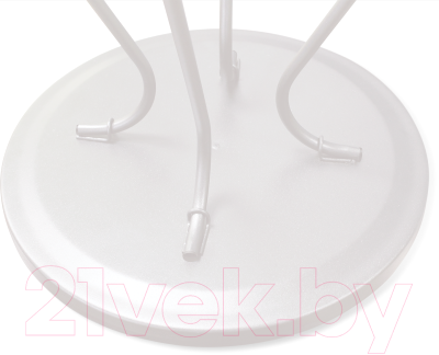 Журнальный столик Sheffilton SHT-CT3 (белый муар)