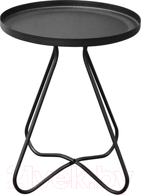 Журнальный столик Sheffilton SHT-CT3 (черный муар) - фото