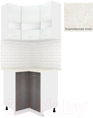 Комплект кухонных модулей Кортекс-мебель Корнелия Экстра угловой - фото