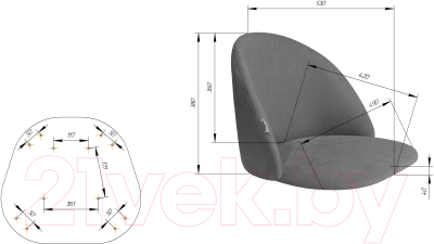 Стул Sheffilton SHT-ST35-1/S100