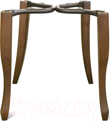 Стул Sheffilton SHT-ST36-3/S122 (нейтральный серый/темный орех)