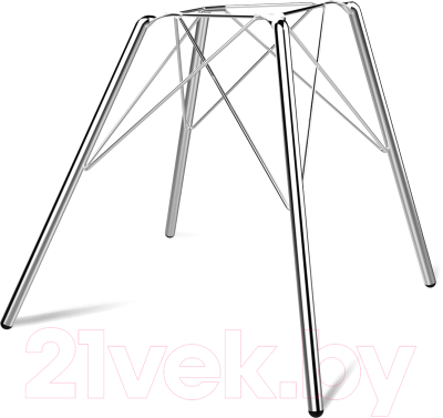 Стул Sheffilton SHT-ST38/S37 (угольно-серый/хром лак)