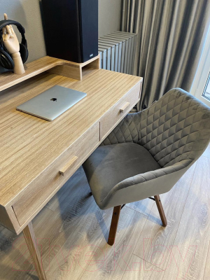 Стул Sheffilton SHT-ST38/S70 (угольно-серый/темный орех/черный)