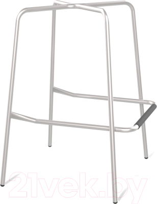 Стул барный Sheffilton SHT-ST36-3/S29 (нейтральный серый/хром/лак)