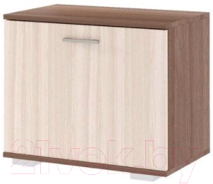 Тумба в прихожую Памир Италия О-600 (ясень шимо темный/ясень шимо светлый) - фото