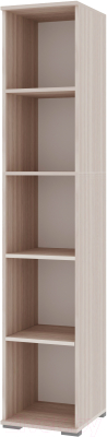 Стеллаж Памир ПКС-8 185.2x38.4x36 (ясень шимо темный/ясень шимо светлый)